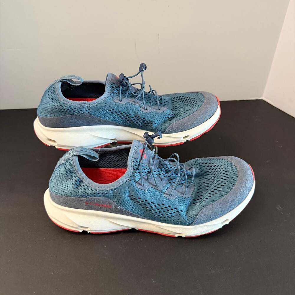 Columbia Women Drainmaker IV Water Shoes Blue Red Size 9 - Picture 4 of 16
